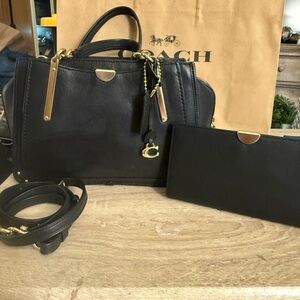 Coach Dreamer 27 Satchel with Matching Wallet